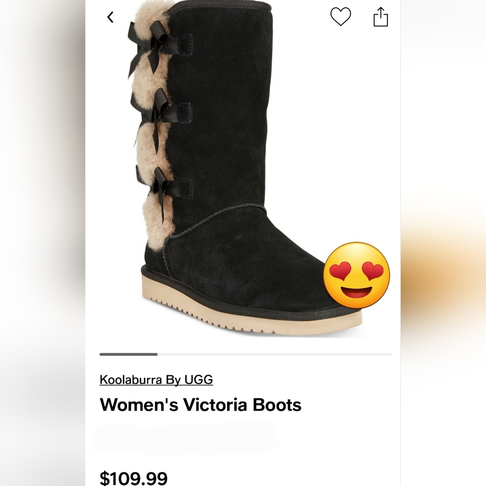 BNIB Kookaburra by UGG Victoria boots